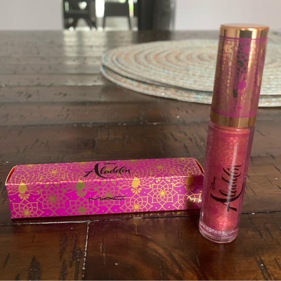 🧞♂️LE🧞♂️MAC Aladdin Collection Lipglass- Jewels On Jewels - Picture 15 of 16